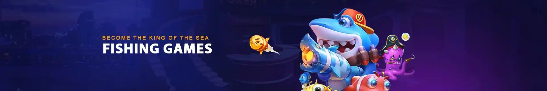 Screenshot of 2D777 fishing game with colorful underwater scene